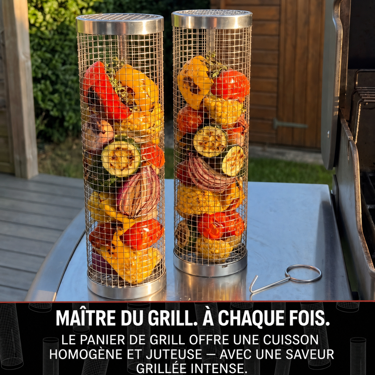 Panier de grill – Qualité premium, cuisson parfaite