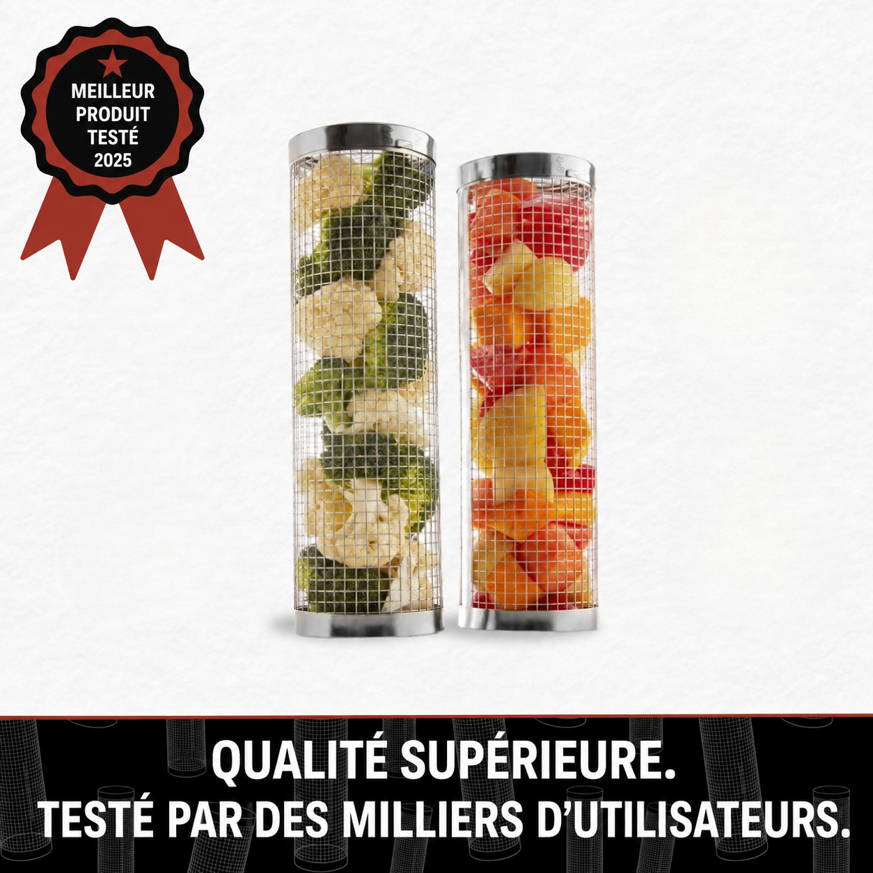 Panier de grill – Qualité premium, cuisson parfaite