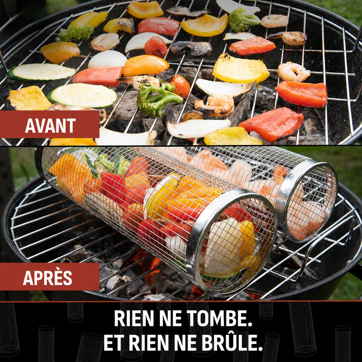 Panier de grill – Qualité premium, cuisson parfaite